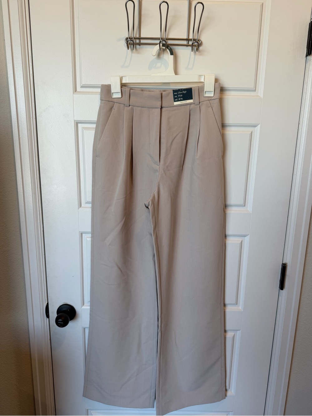 Abercrombie Curve Love Wide Leg Pants 27 Long NWT